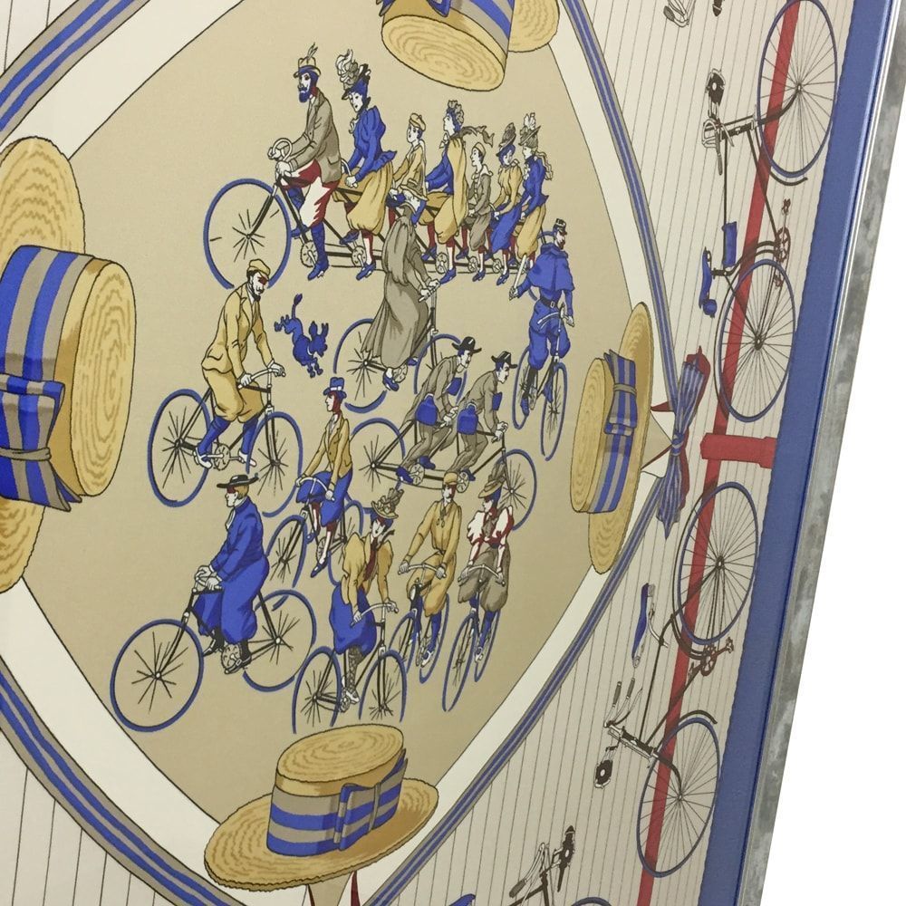 額装実例3 自転車(LES BECANES)