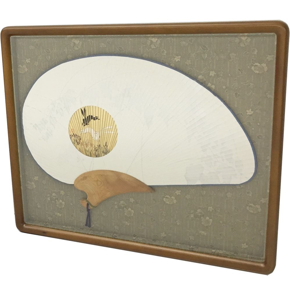 千鳥型のうちわ