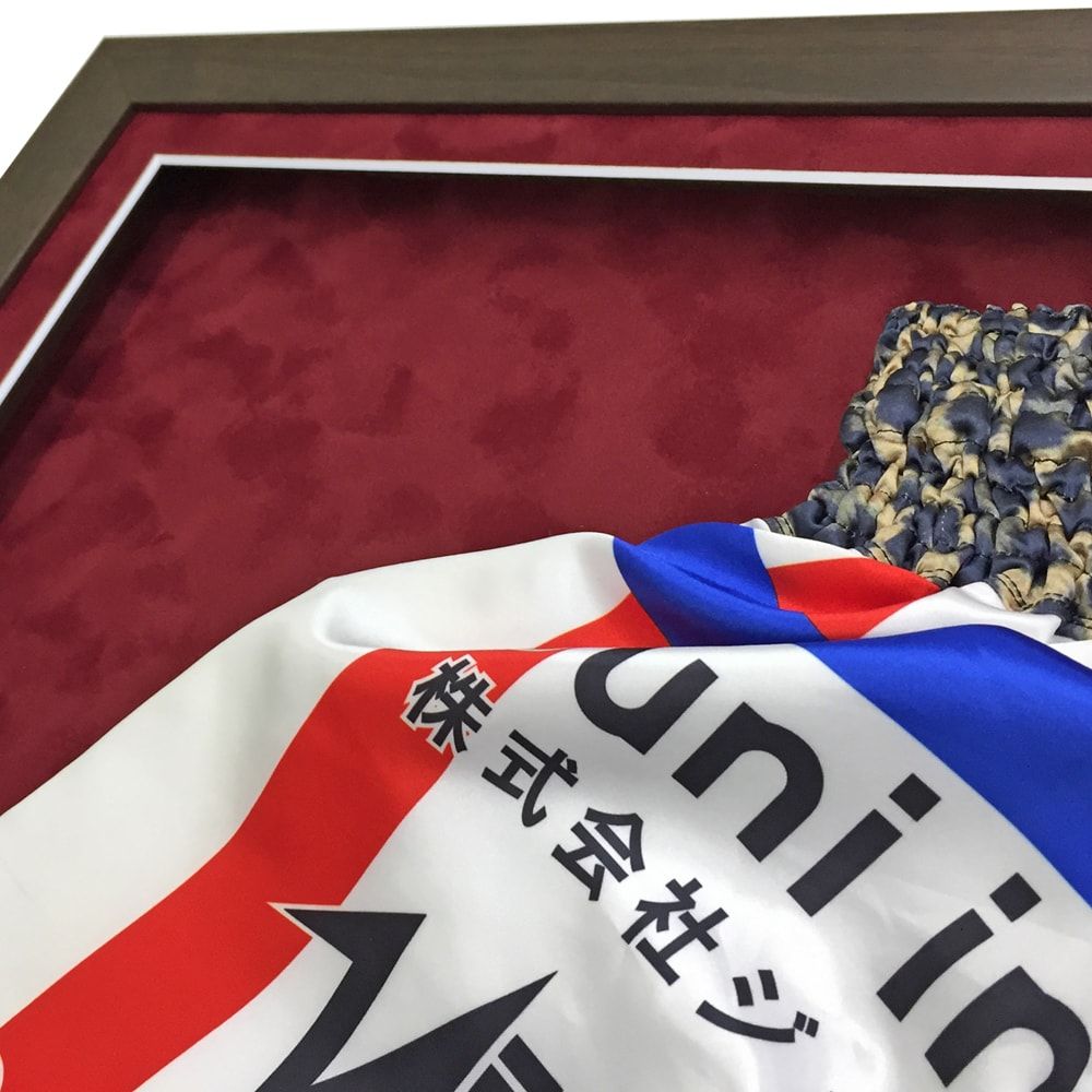 額装実例3 ムエタイのトランクス