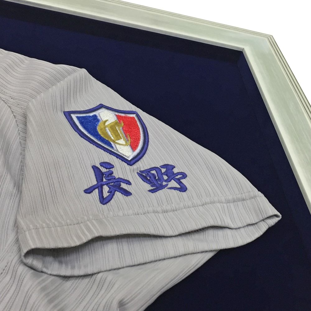 額装実例3 高校野球 ユニフォーム