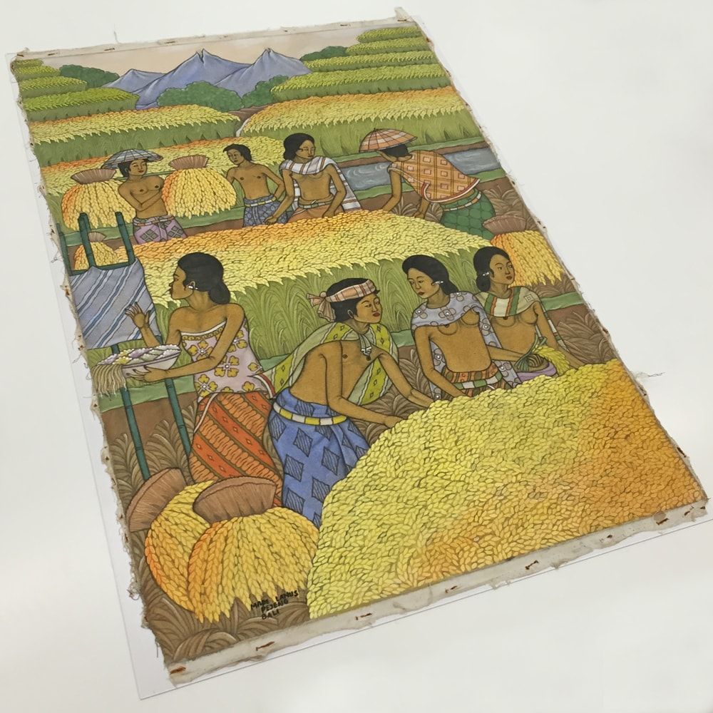 額装実例7 画布 アクリル画