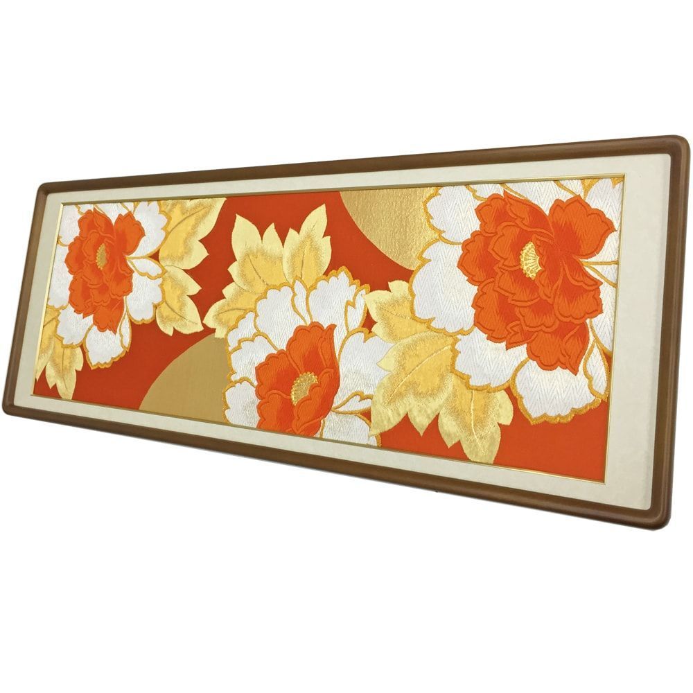 着物の帯地をカットして