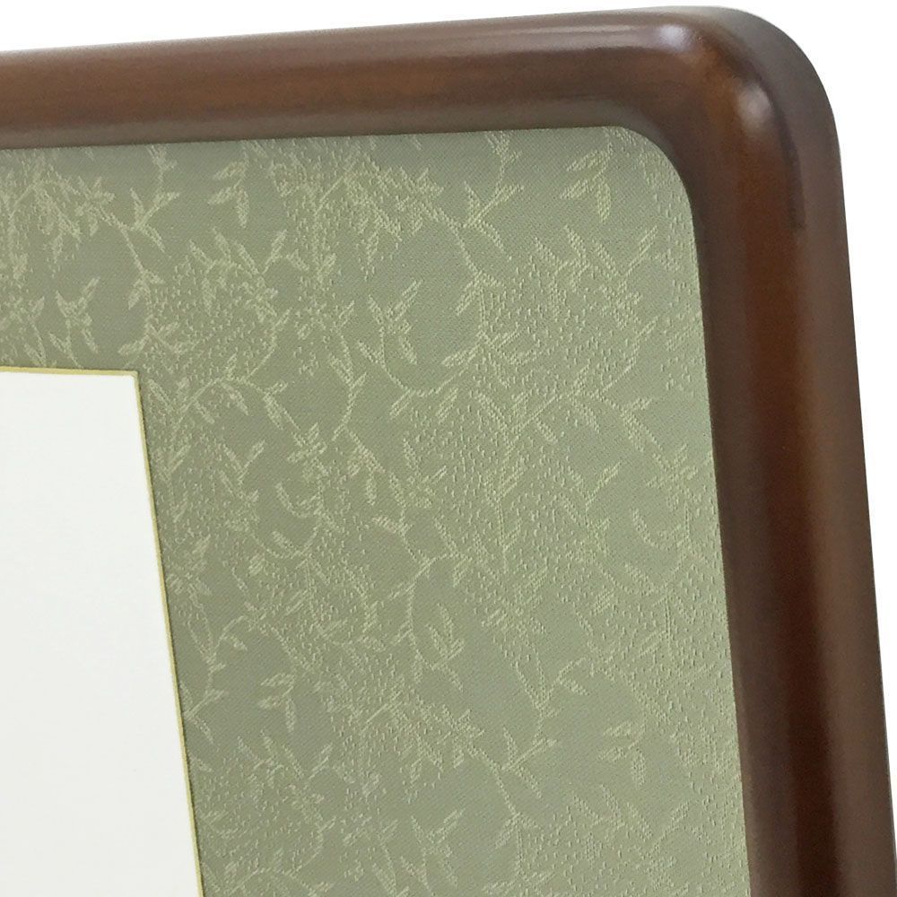 和額に書道作品を額装