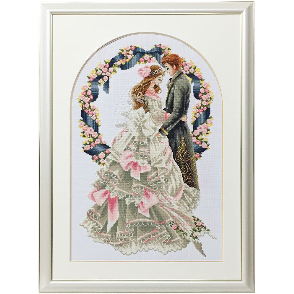 ウェディング刺繍