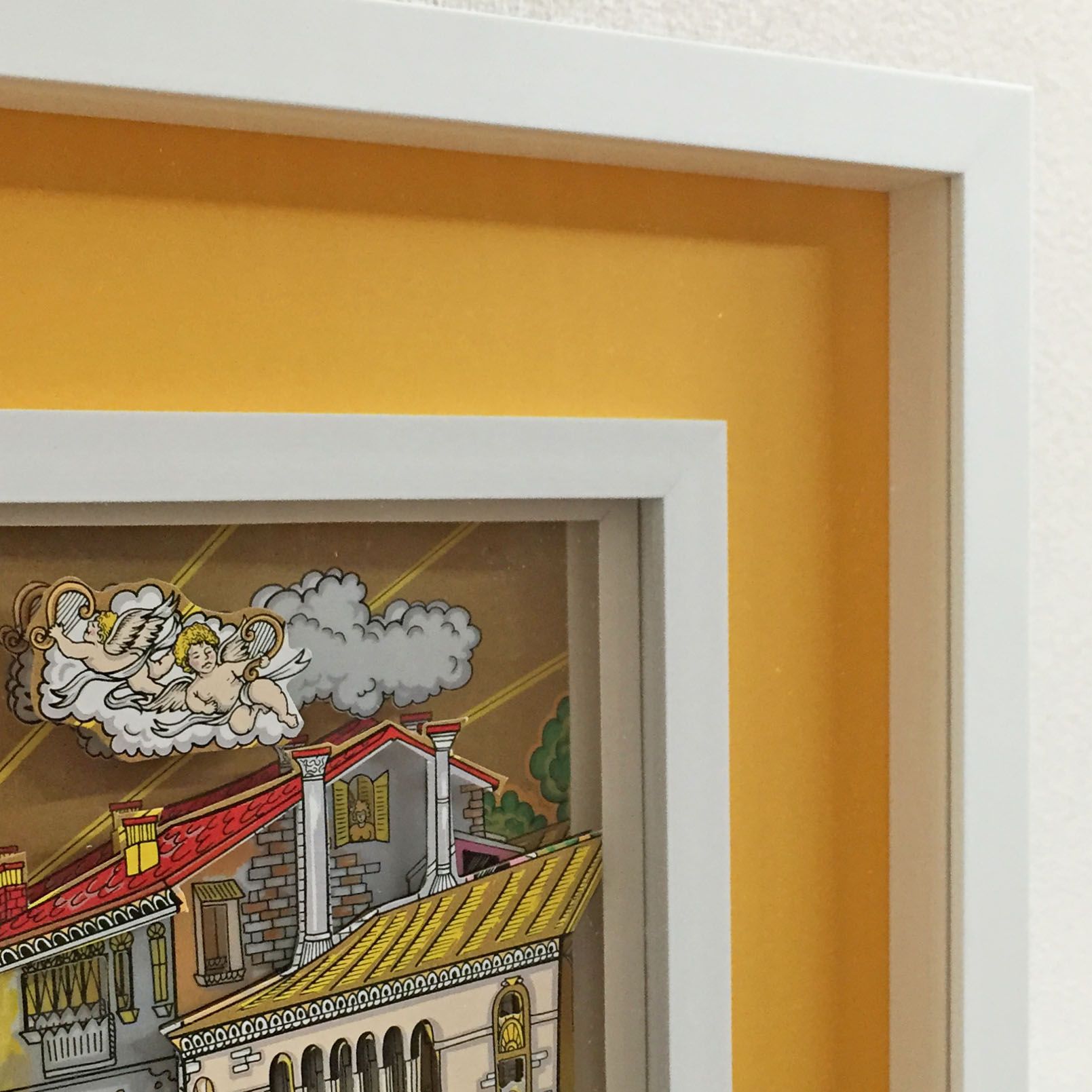 額装実例2 飛び出す絵本