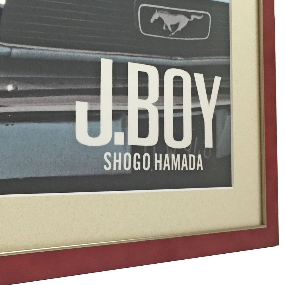 額装実例4 バンダナ J.BOY
