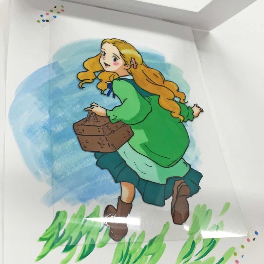額装実例7 アニメのセル画