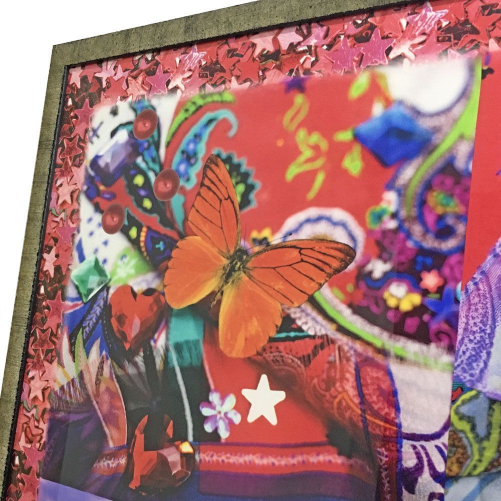 額装実例3 蜷川実花 ETROスカーフ
