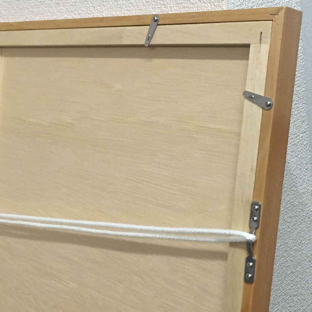 額装実例7 光沢のあるポスター