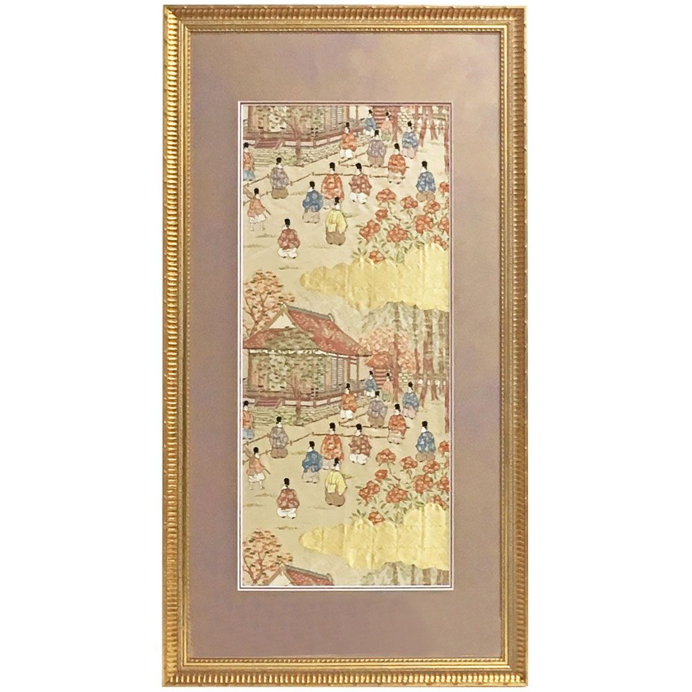 着物の帯地 部分