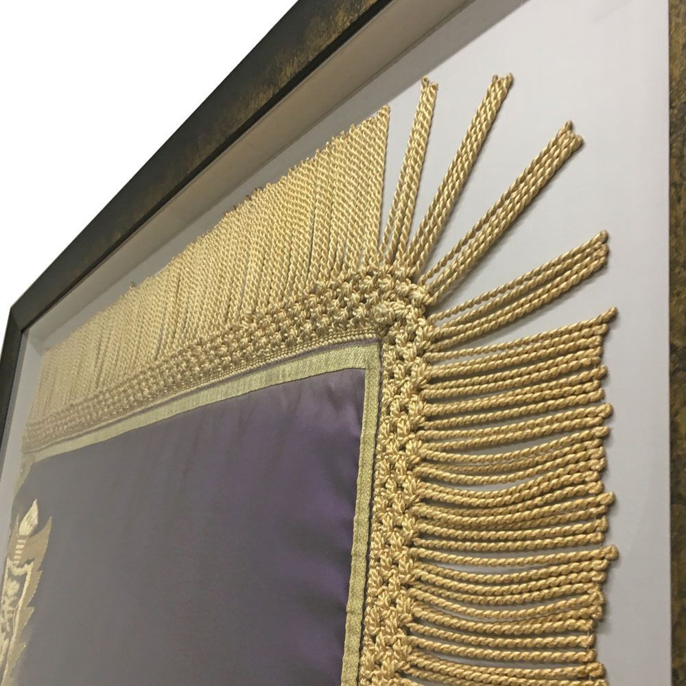 中学校の旧校旗