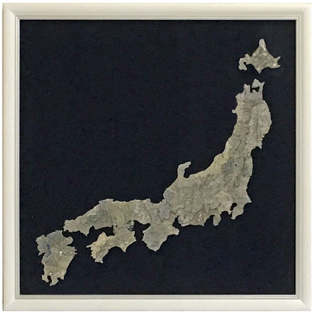 日本地図 金属パズル