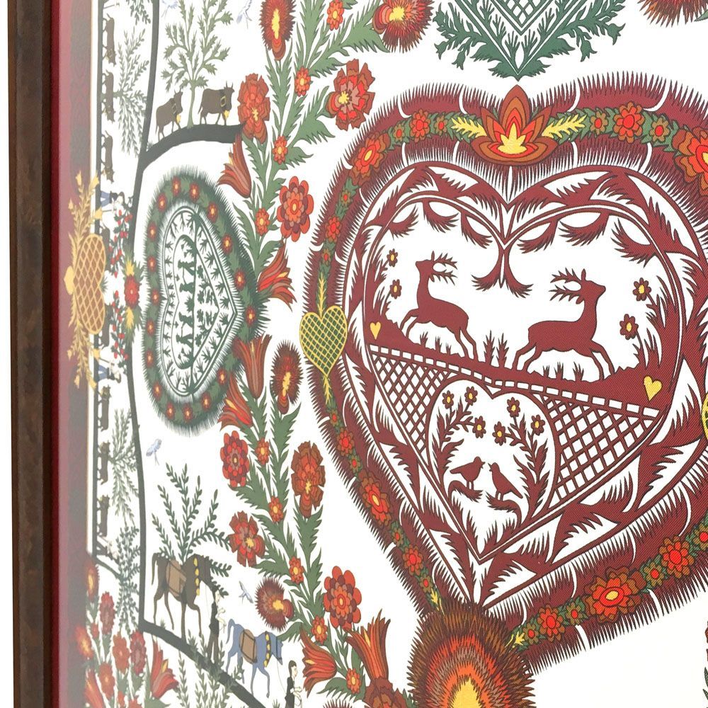 額装実例3 Decoupages 切り絵