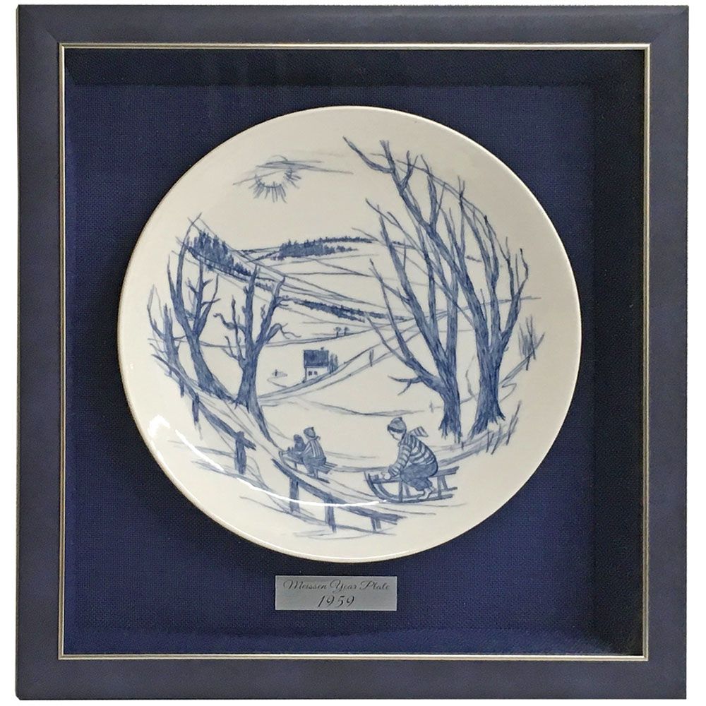 マイセン皿 プレート付