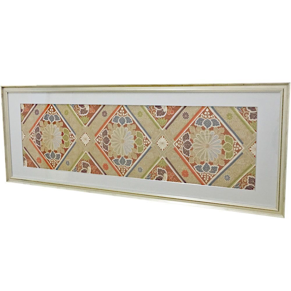 着物の帯地を横長に