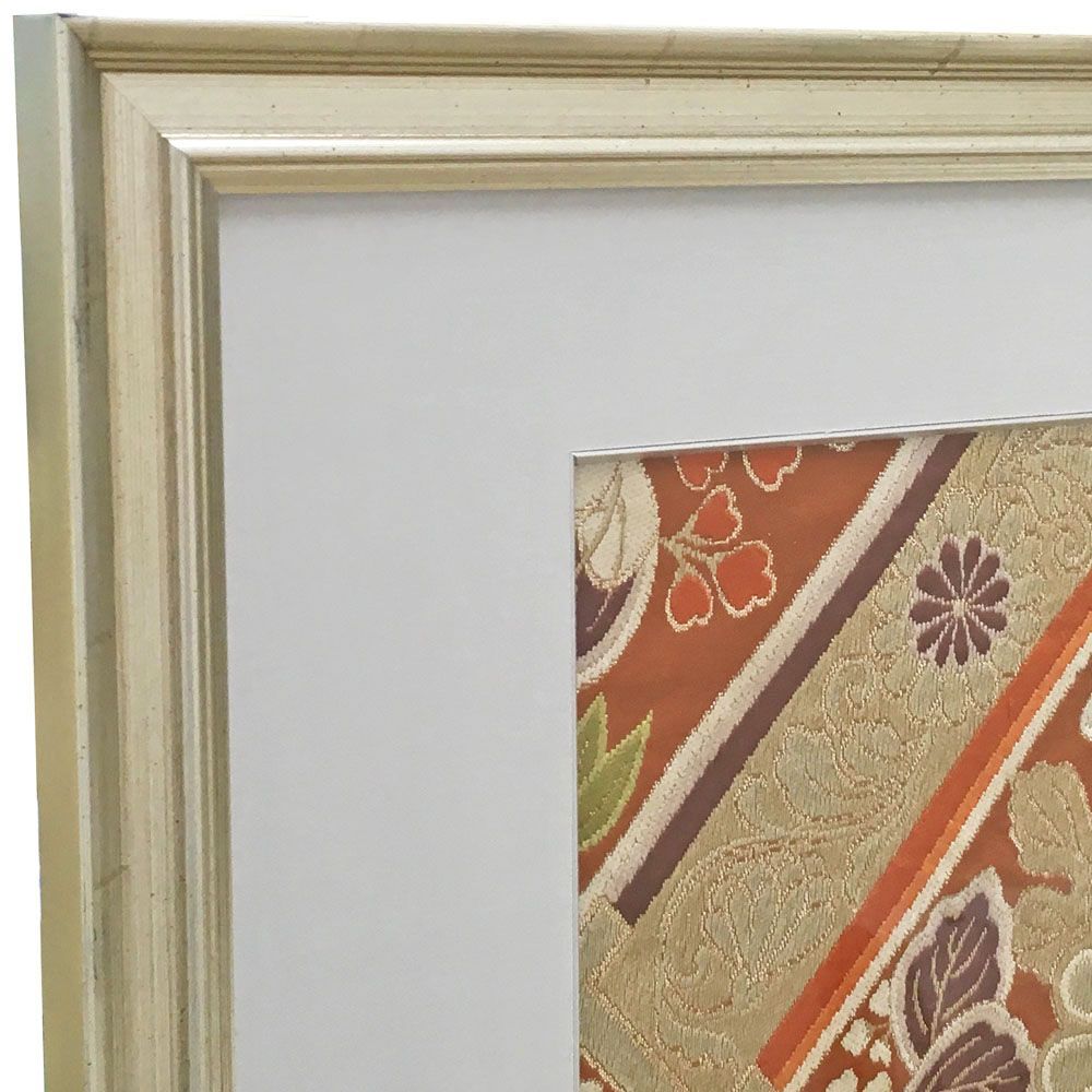 着物の帯地を横長に