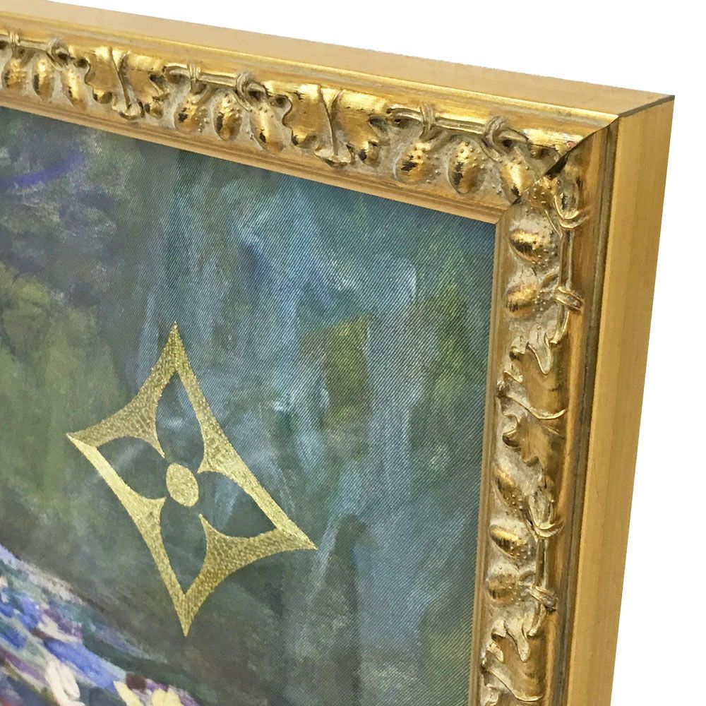 刺繍入りスカーフ モネ