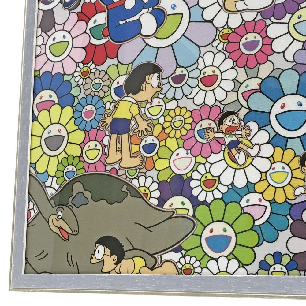 額装実例4 ドラえもん マルチクロス