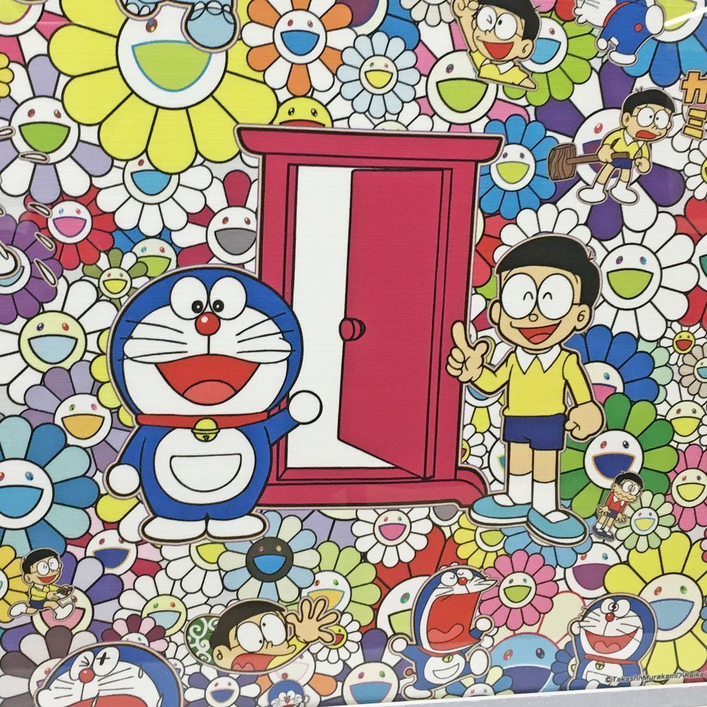 額装実例5 ドラえもん マルチクロス