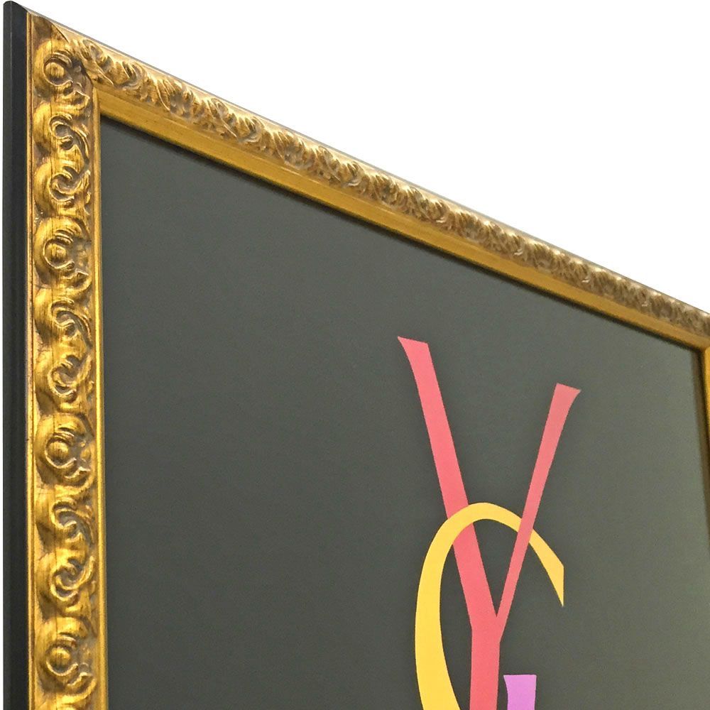額装実例3 YSL スカーフ