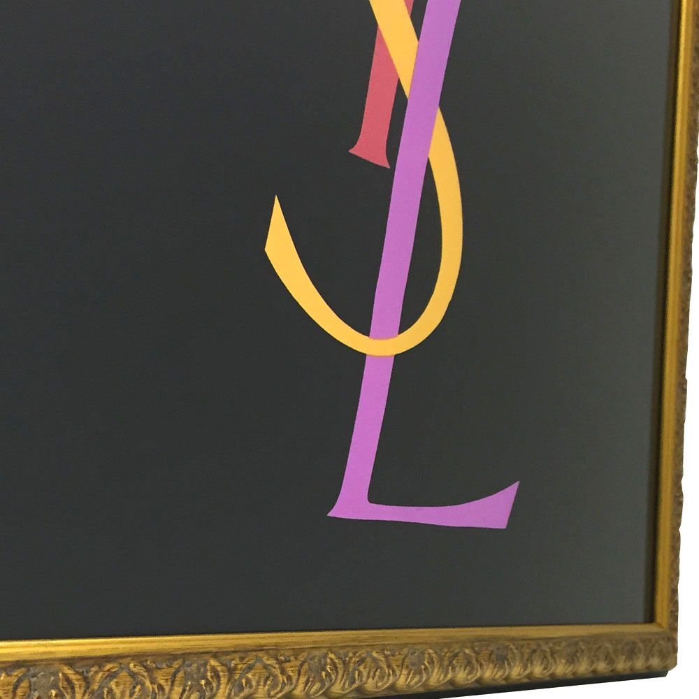額装実例5 YSL スカーフ
