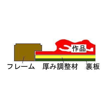 額装実例6 MIXアート キャンバス板