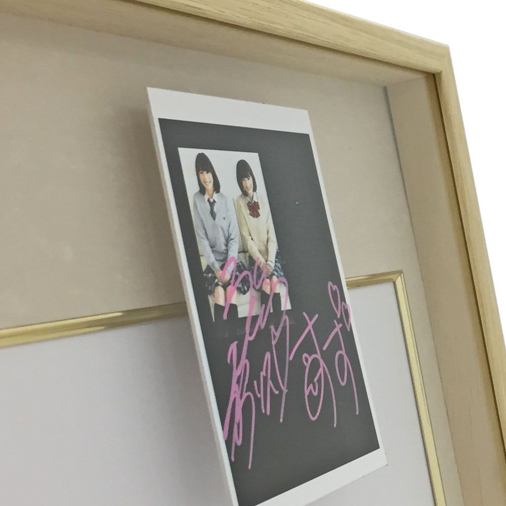 広瀬すず&アリス サイン