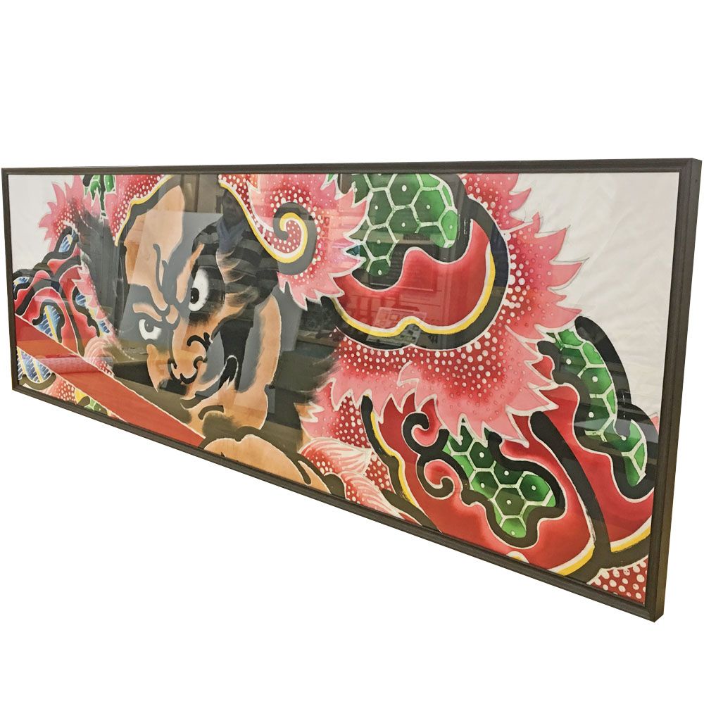 額装実例3 ねぷた祭り 武者絵