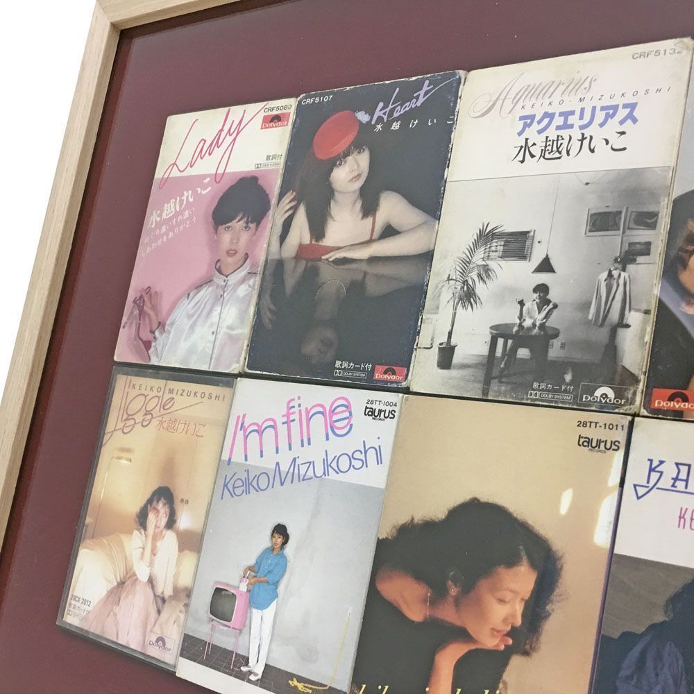 額装実例2 カセットテープ
