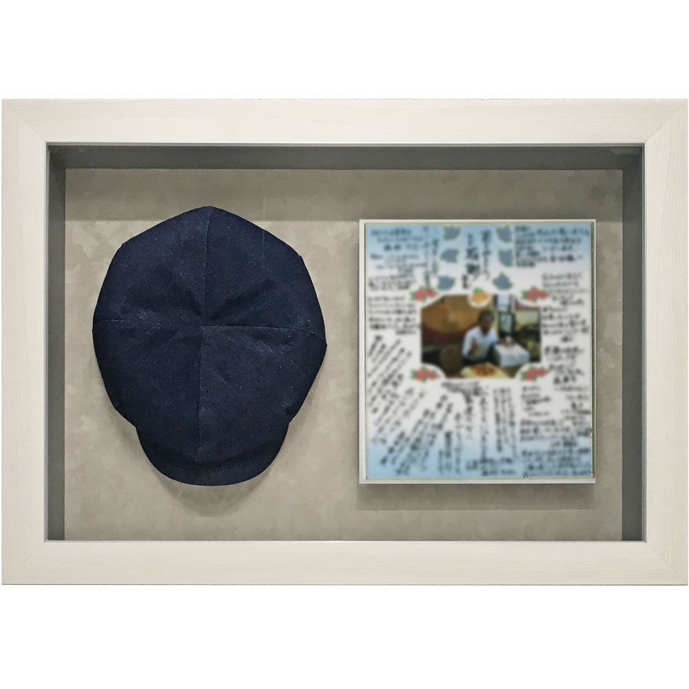 帽子と寄せ書き