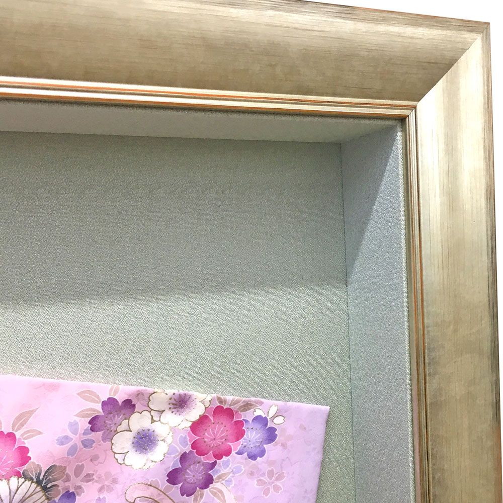 額装実例3 着物 一式