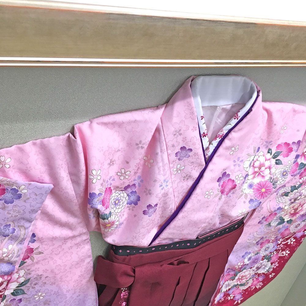額装実例4 着物 一式