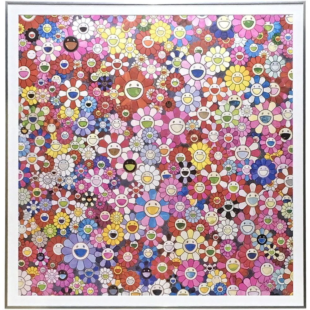 村上隆・花 コンパクトに