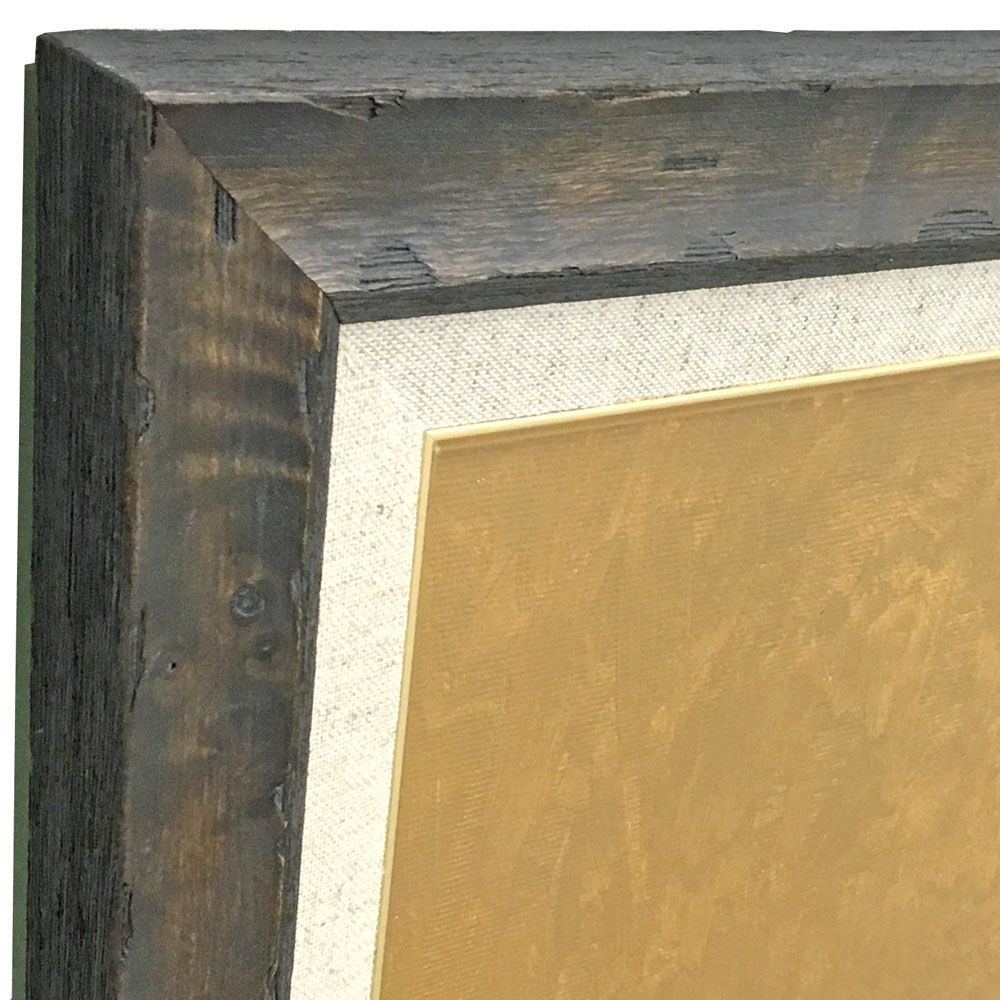 女性の油絵 麻ライナー付