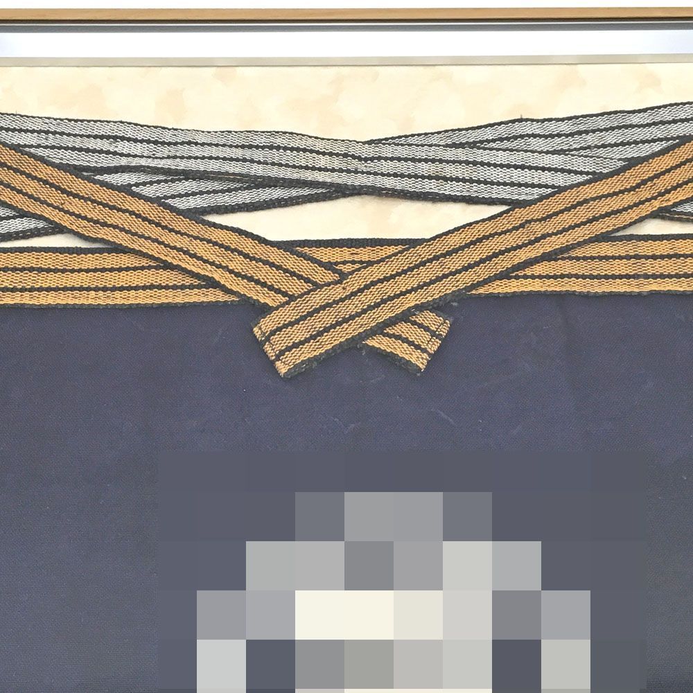 額装実例7 会社黎明期の前掛け