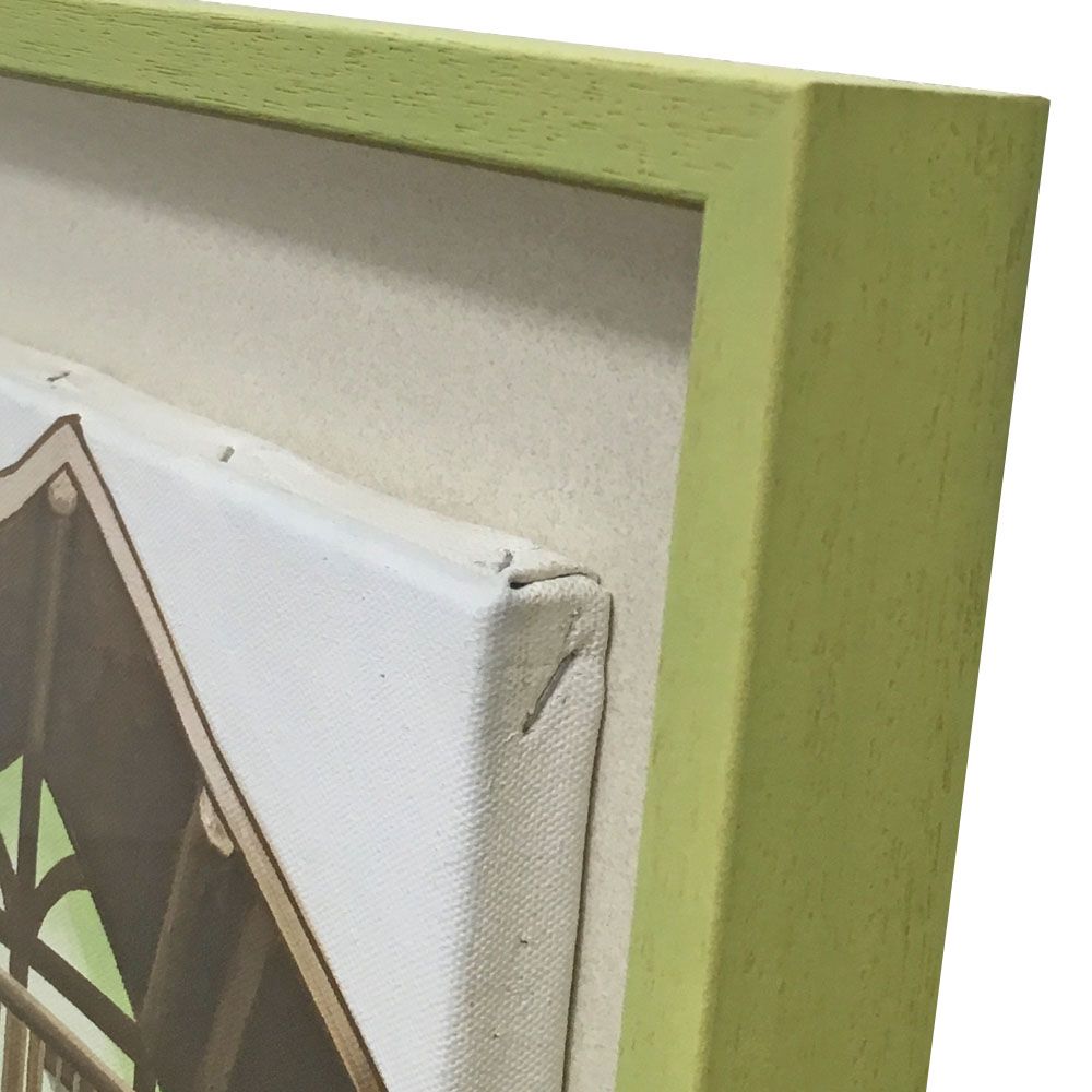 立体額を使った浮かし額装