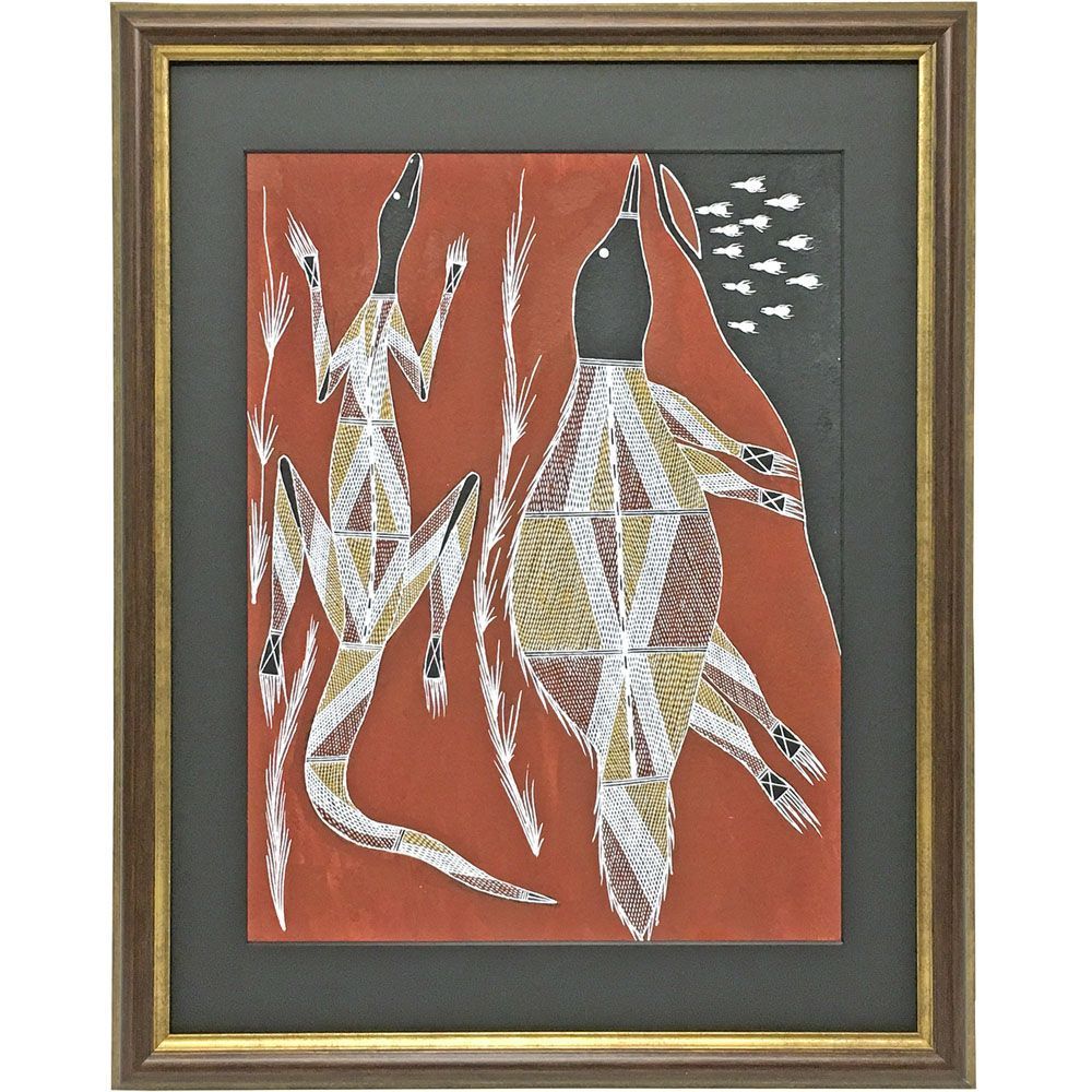 イグアナとカモノハシ