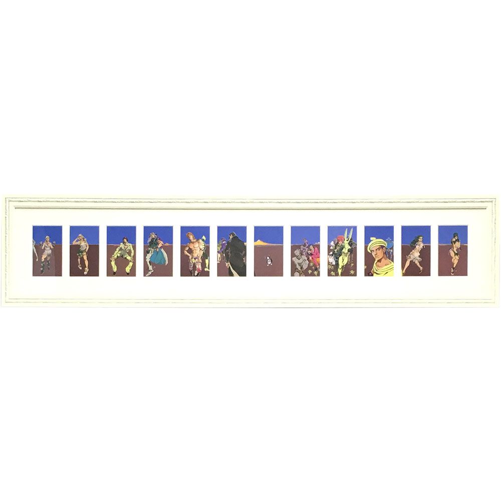額装実例1 JOJO展 レターセット