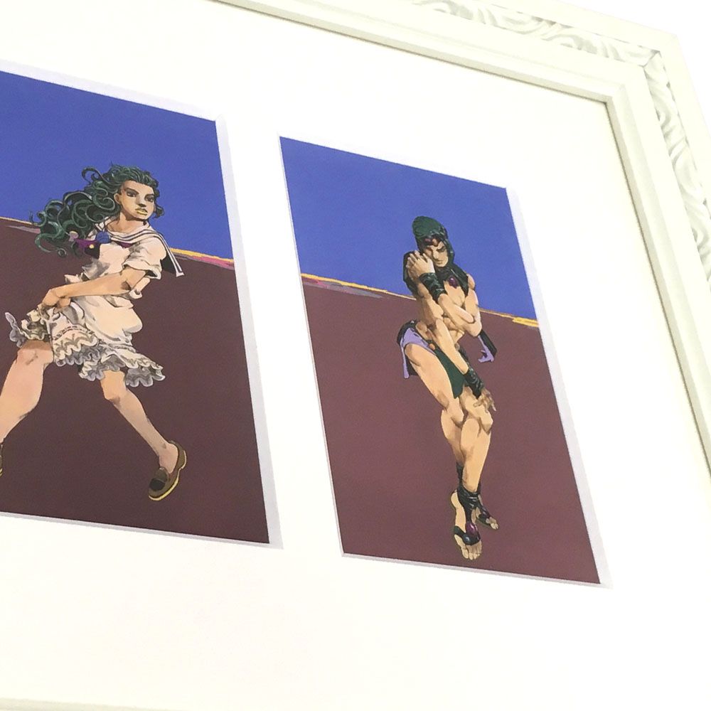 額装実例3 JOJO展 レターセット