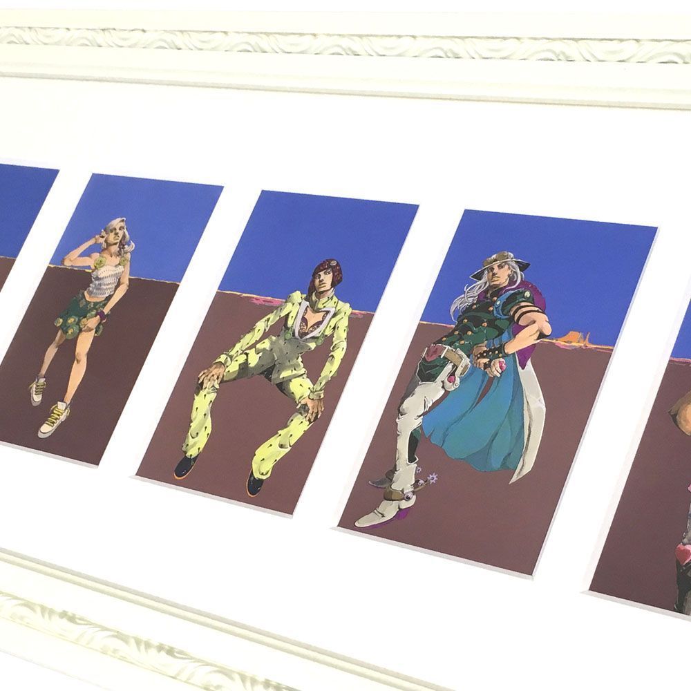 額装実例4 JOJO展 レターセット