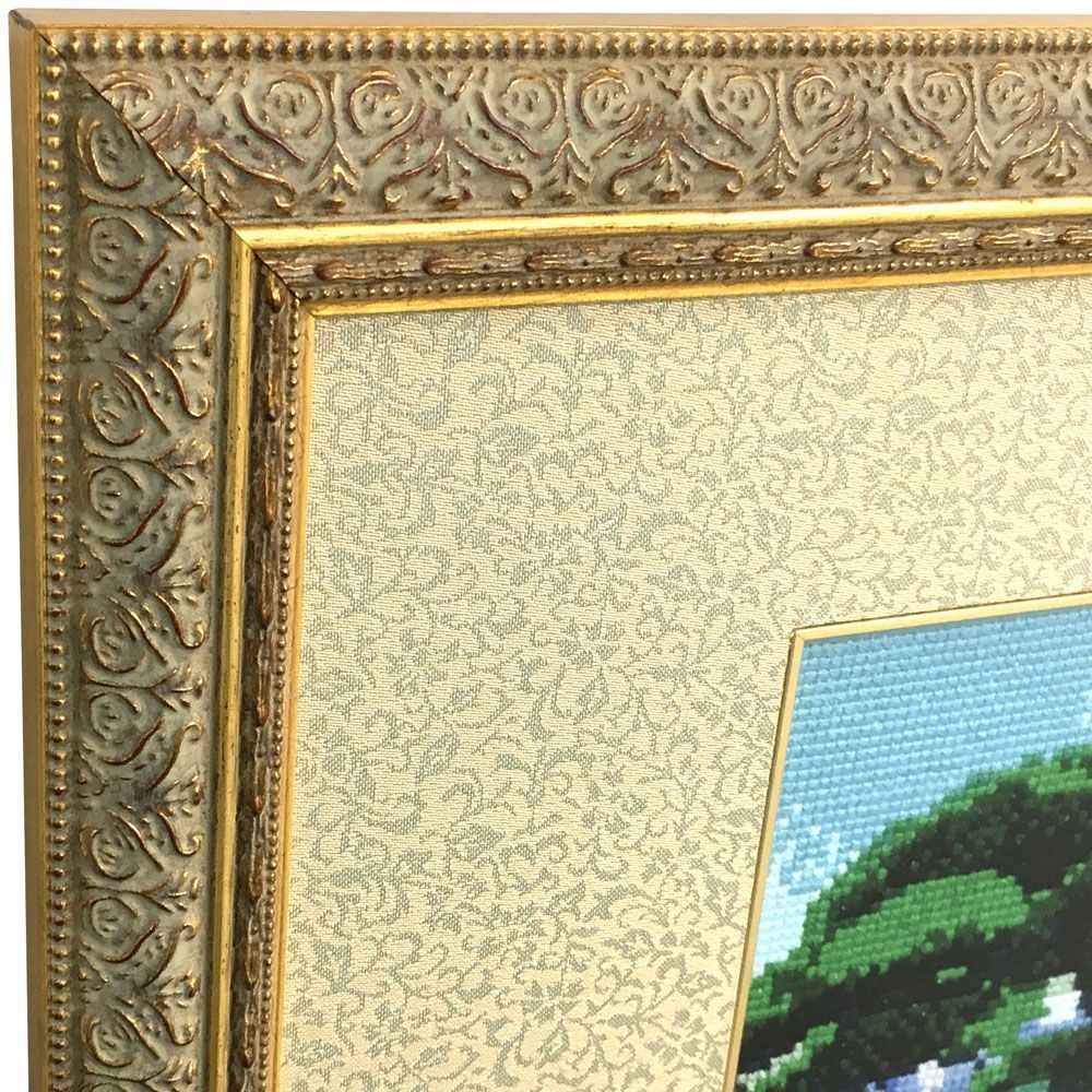 財生水流 クロスステッチ