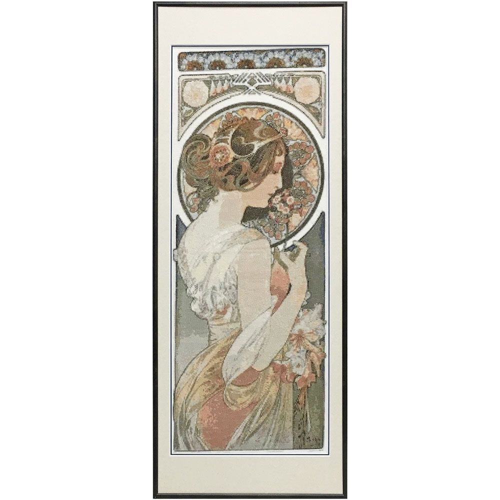 ミュシャ クロスステッチ