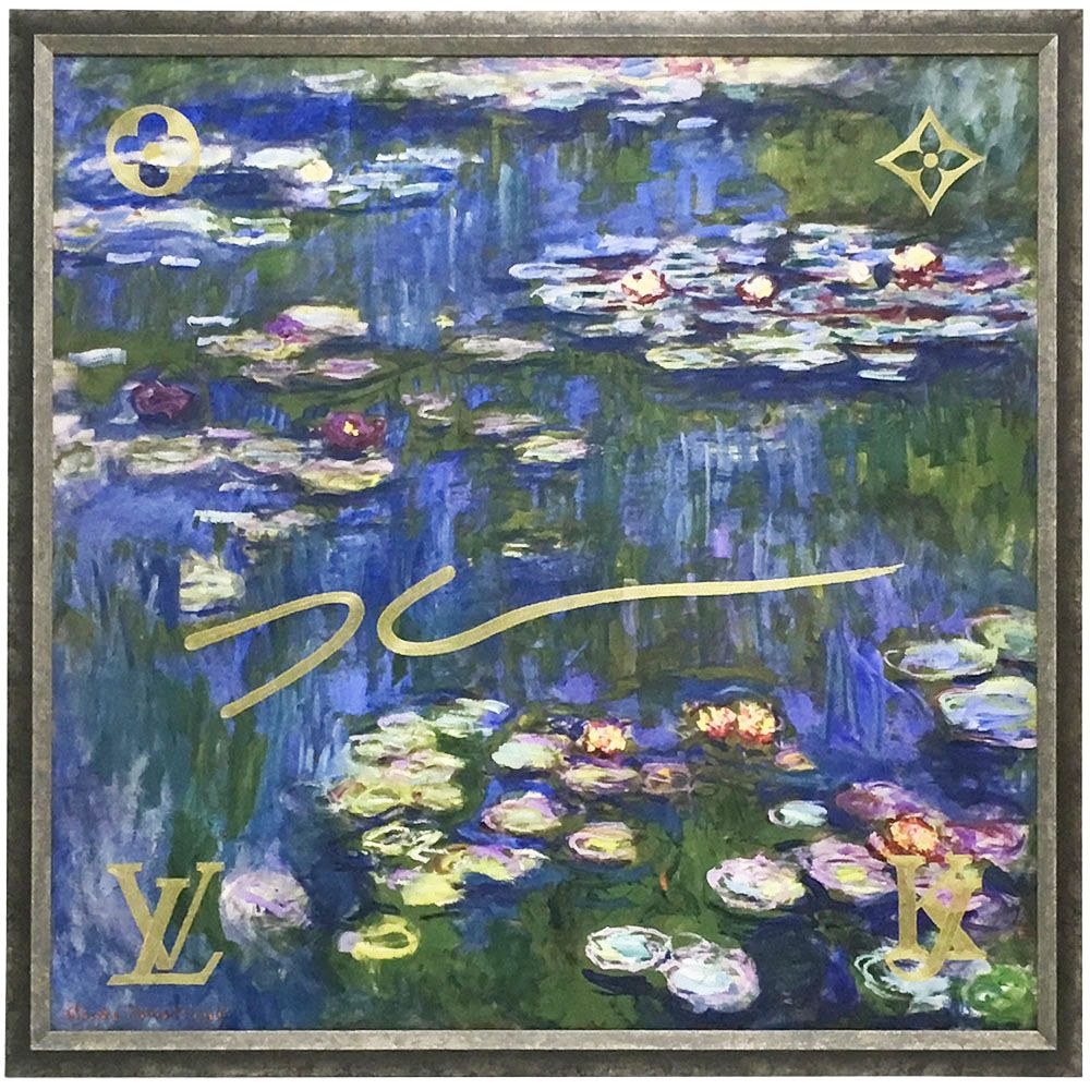 ルイヴィトン モネのスカーフ