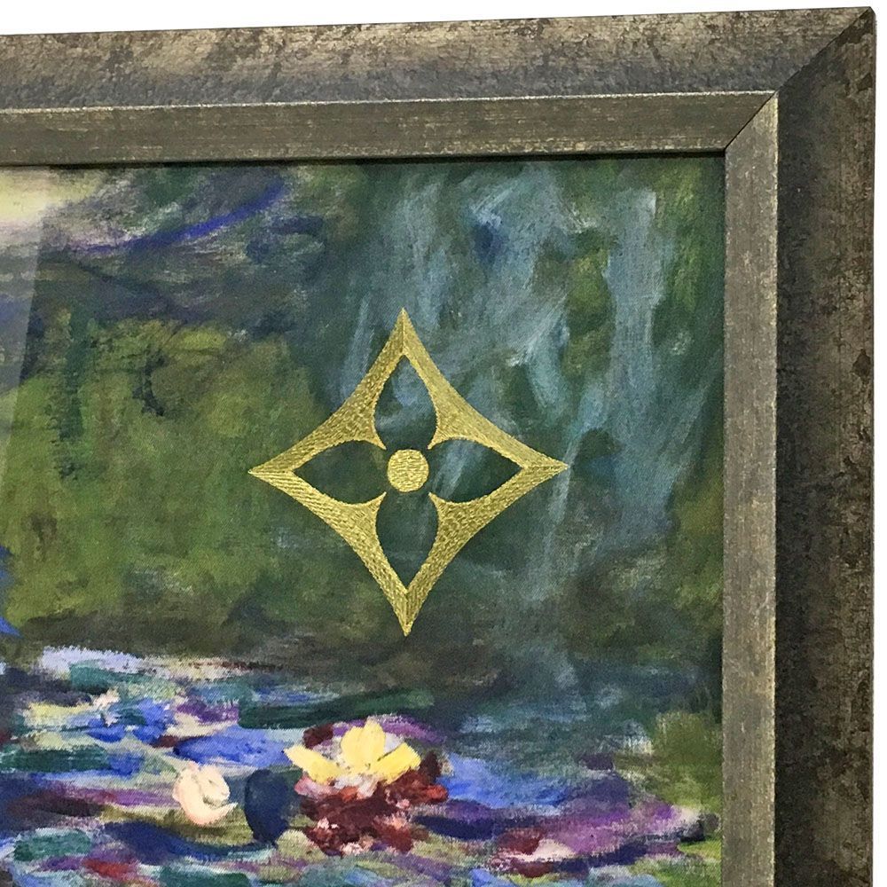 ルイヴィトン モネのスカーフ