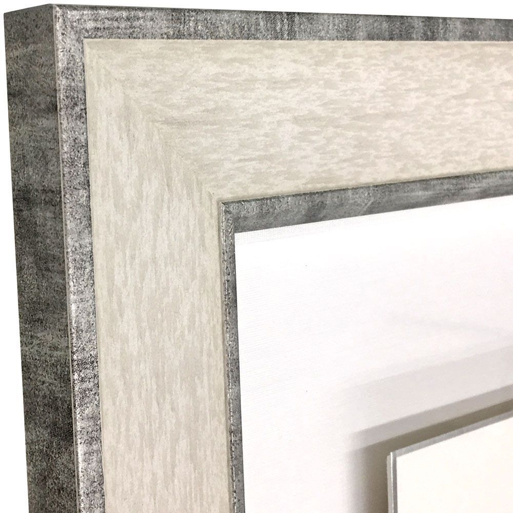 書道作品 浮かし額装