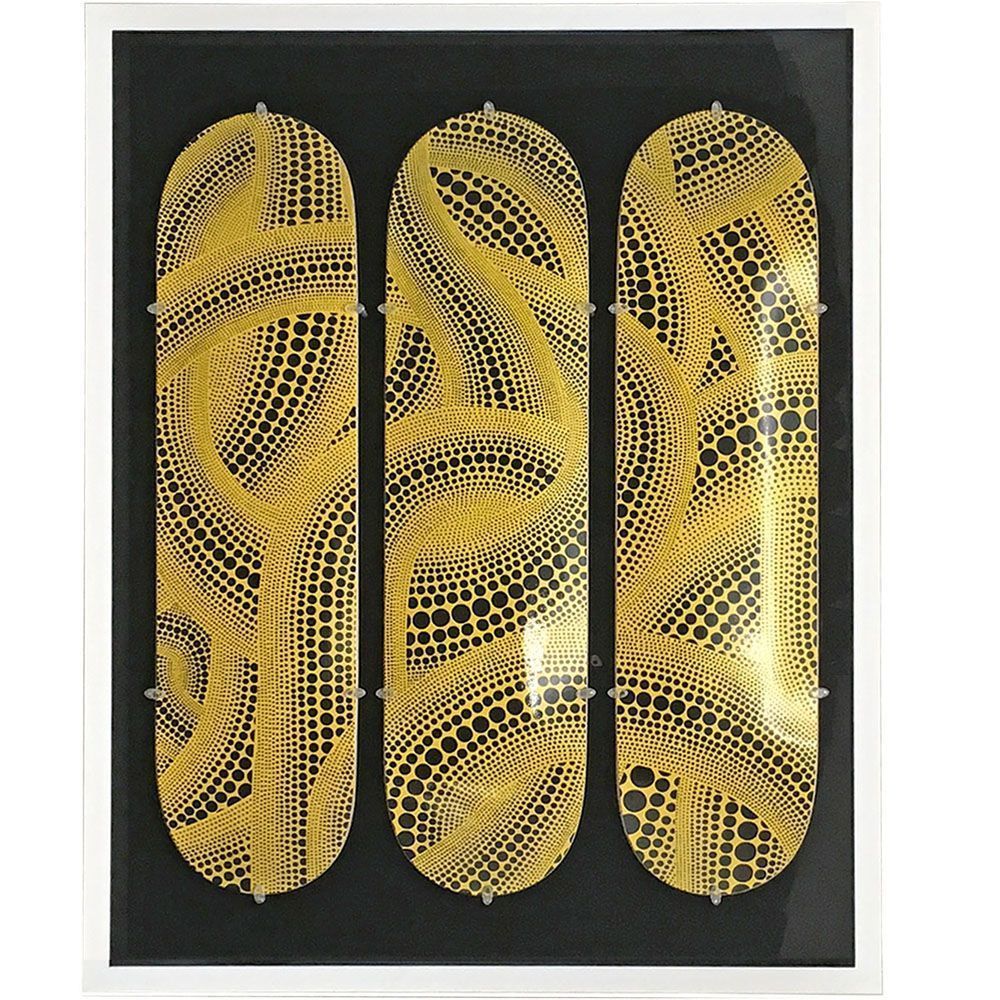 草間彌生 スケートボード