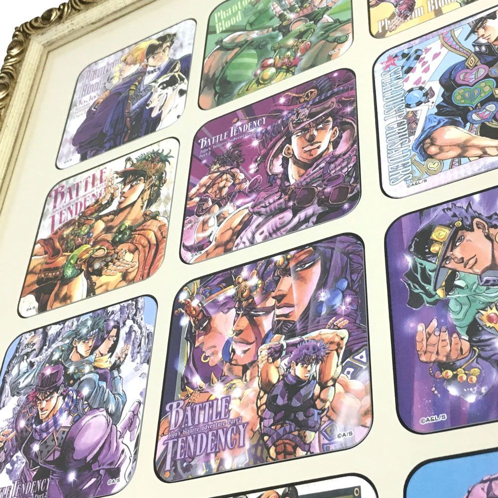 額装実例4 JOJO アートコースター