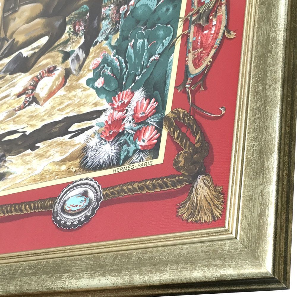 額装実例6 The Pony Express