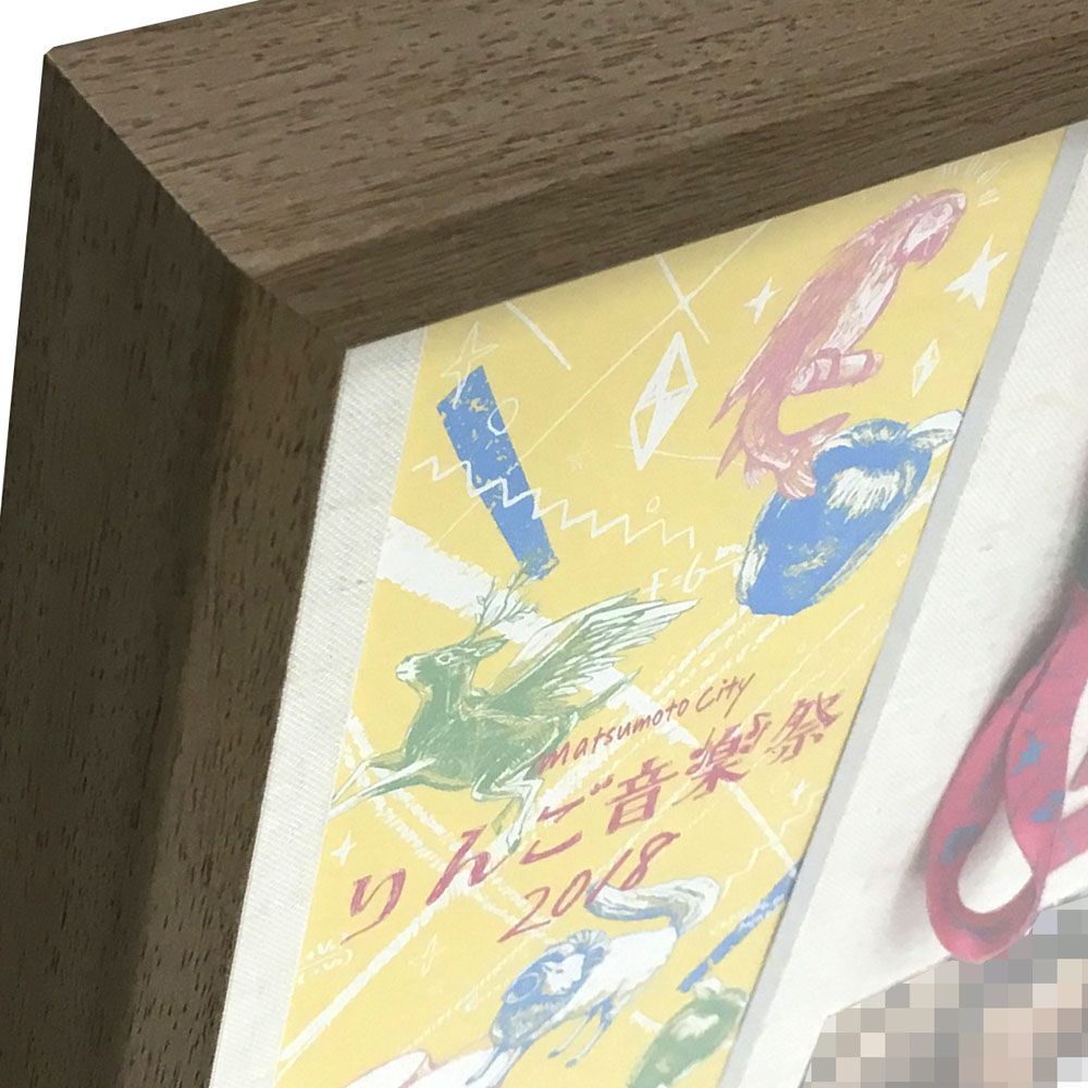 音楽祭チケット 写真とリボン