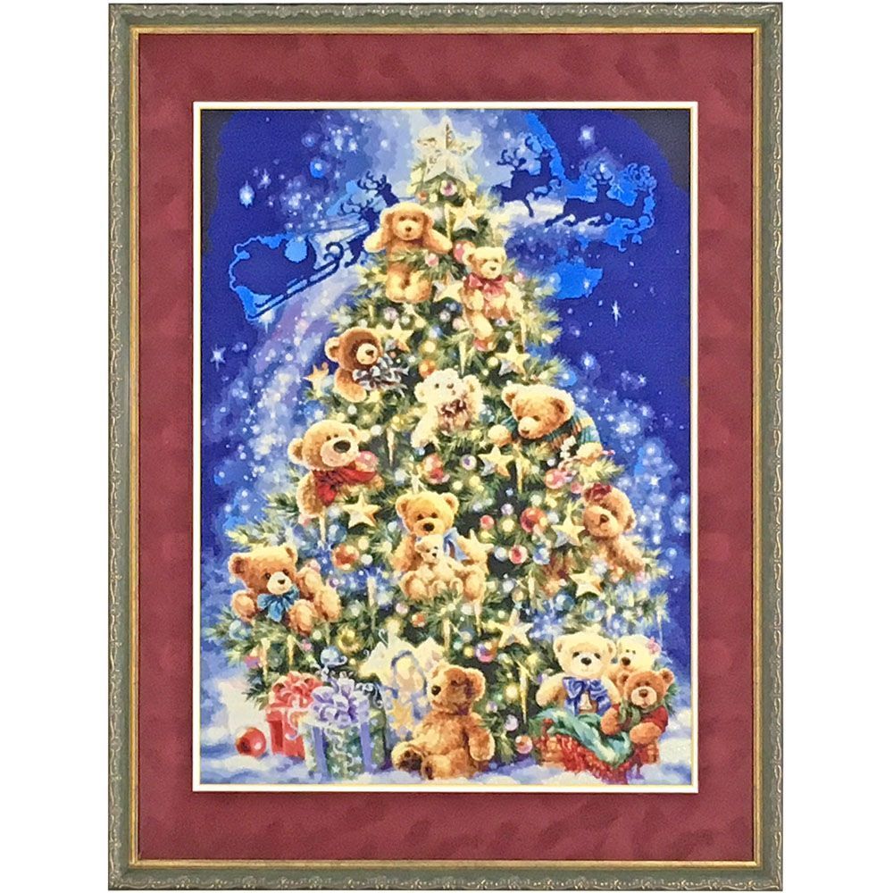 刺繍 クリスマス